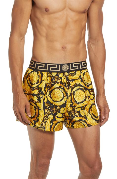 versace silk boxers|versace boxer briefs.